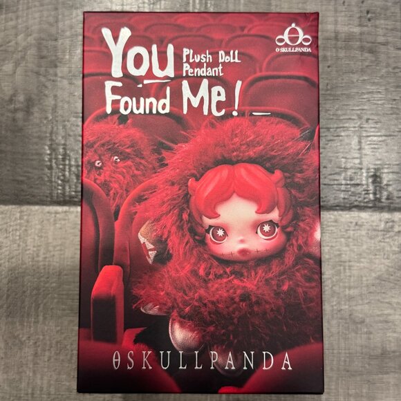 SkullPanda "You Found Me" Ratty Bear Authentic PopMart Popnow - Picture 2 of 4